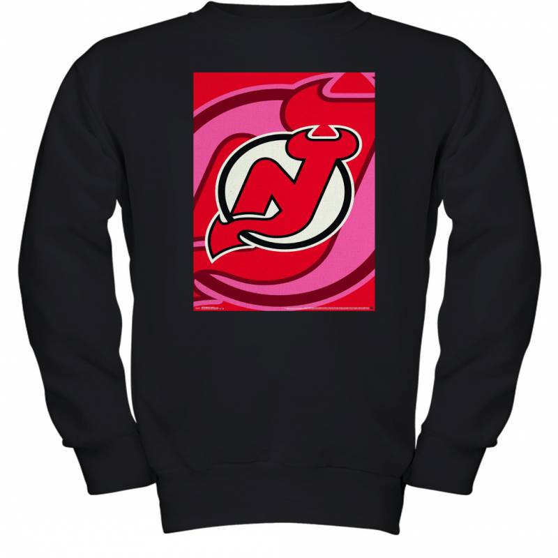 International New Jersey Devils Logo Wall Youth Sweatshirt