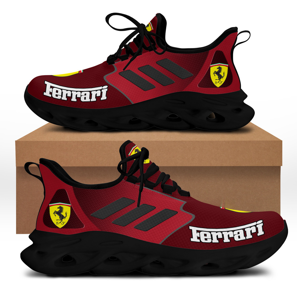 Ferrari Scuderia Max Soul Sneaker 2 – Red