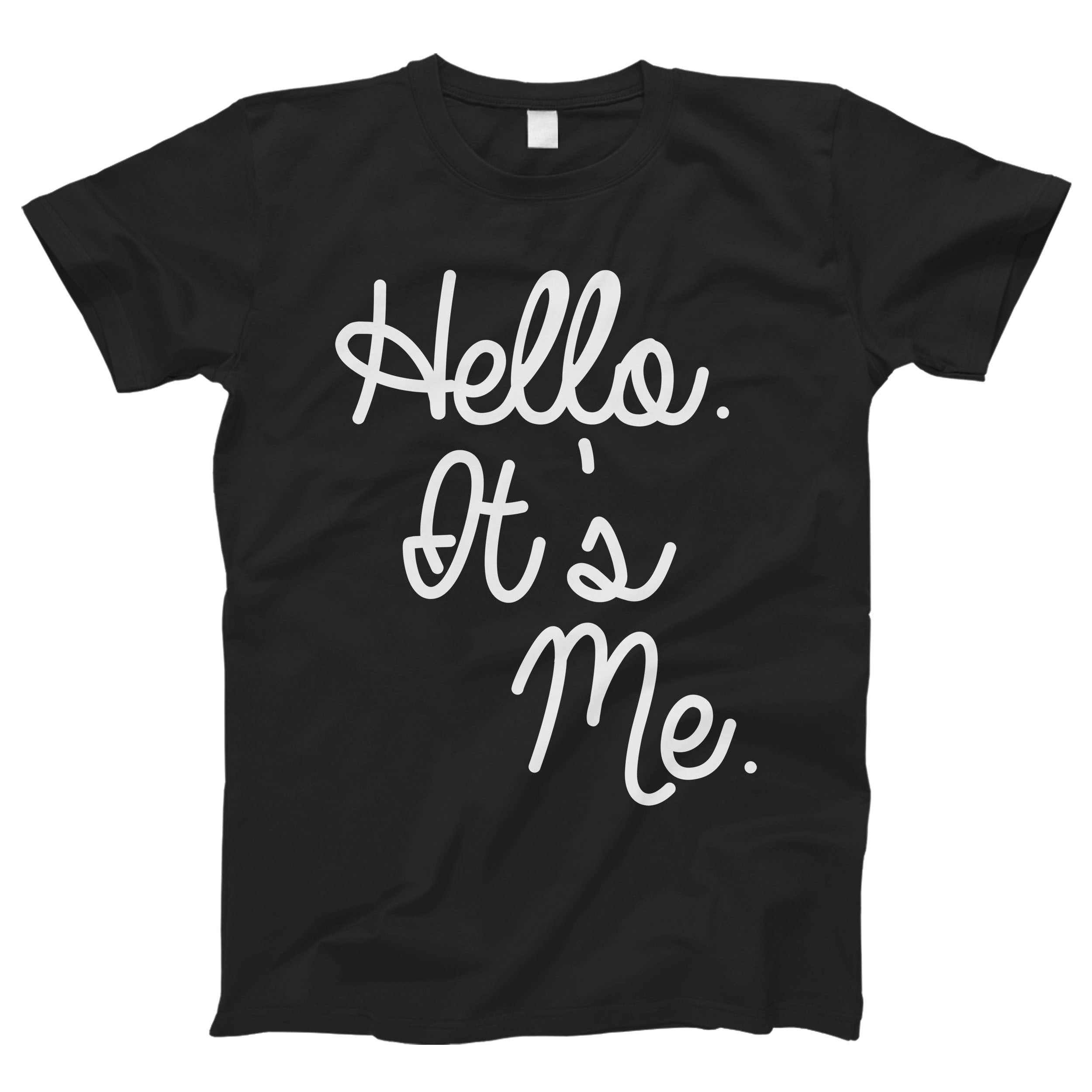 Adele Hello Quote It Is Me Man’s Tee T-Shirt