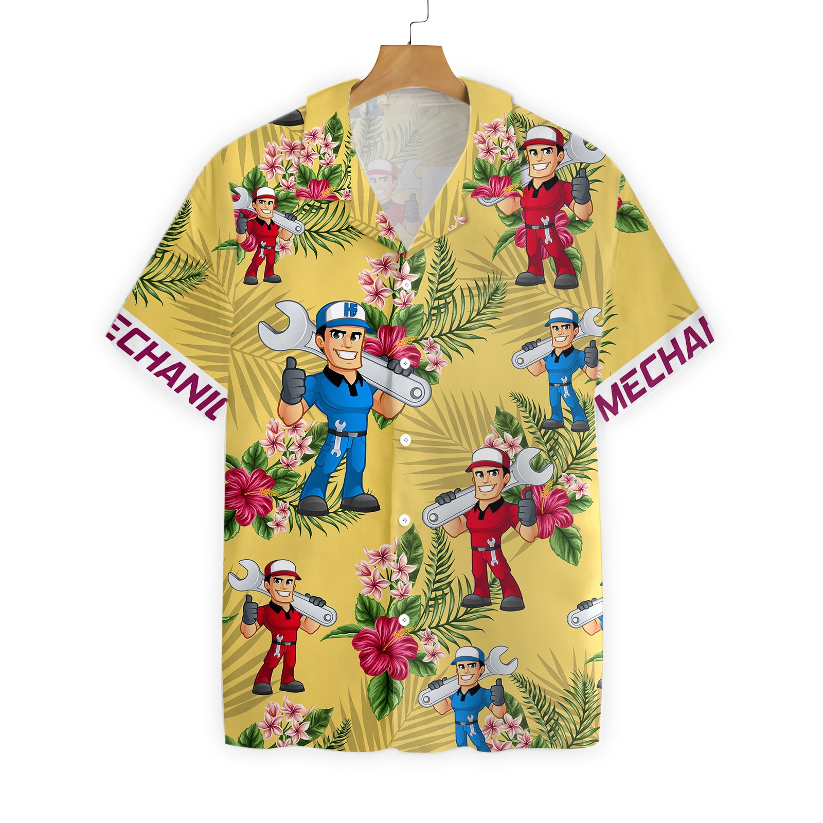 Mechanic 1708 Hawaii Shirt Ha70118