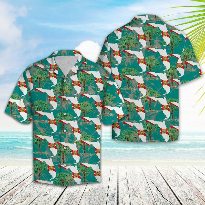 Florida Sabal Palm Hawaii Shirt Ha77408