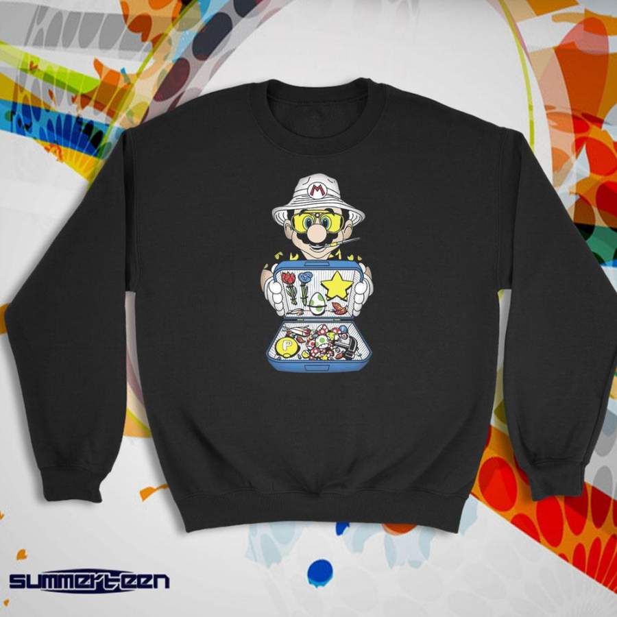 Super Mario Bros Fear And Loathing In Las Vegas Movie Women’S Sweatshirt