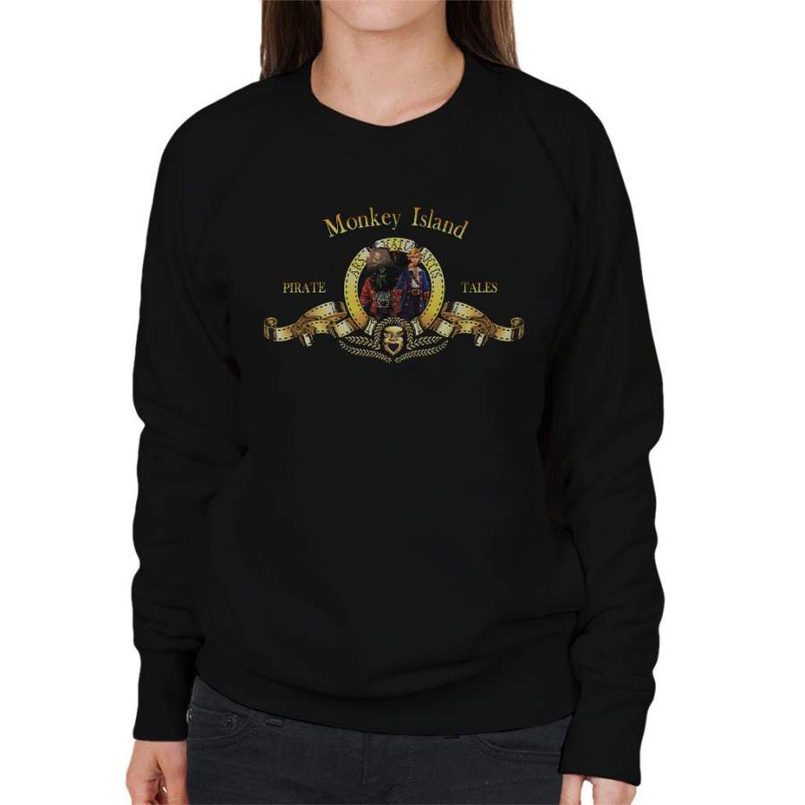 Monkey Island Metro Goldwyn Mayer Lion Women’s Sweatshirt