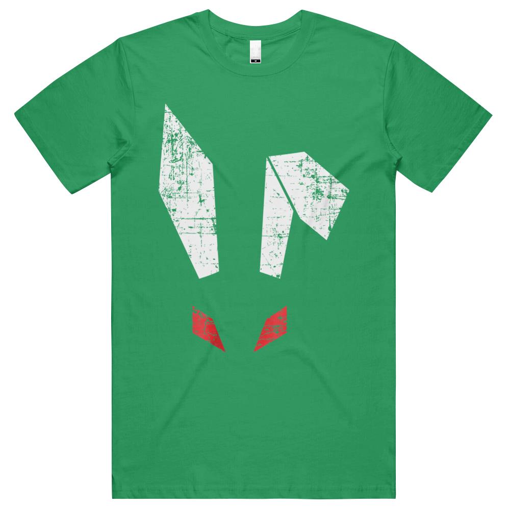 Bad Easter Bunny Geometric Grunge Look T Shirts