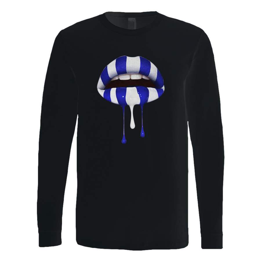 Zeta Lips Zeta Phi Beta Lips Long Sleeve T-Shirt