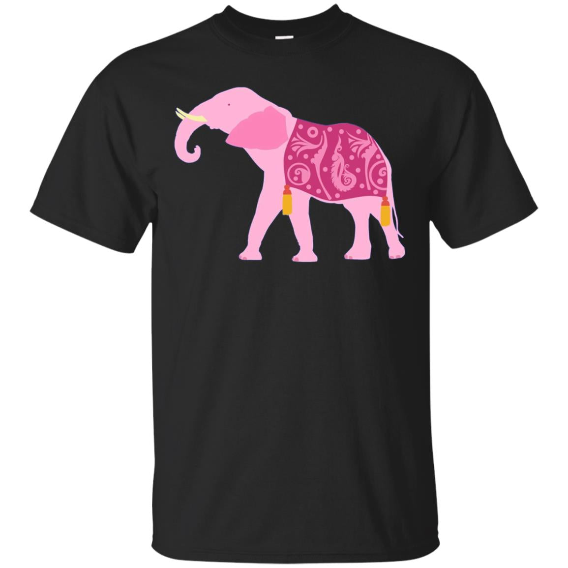 Pink Elephant Long Sleeve T-Shirt