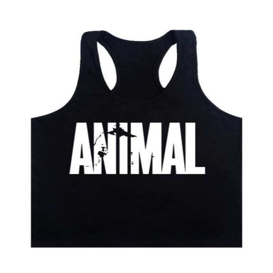 Animal  Stringers Men Tank Tops Sleeveless Shirt tank tops Bodybuilding and Fitness Men’s Singlets workout Clothes