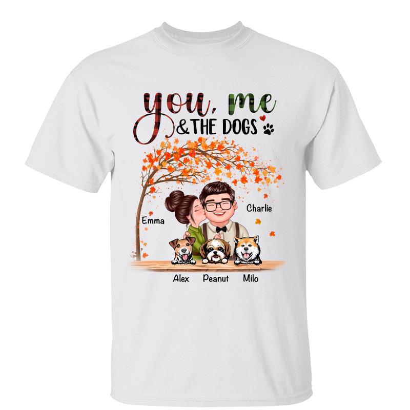 You Me Dogs Happy Doll Couple Personalized Shirt