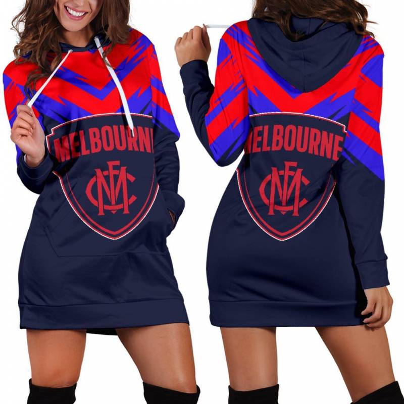Melbourne Women's Hoodie Dress A25
