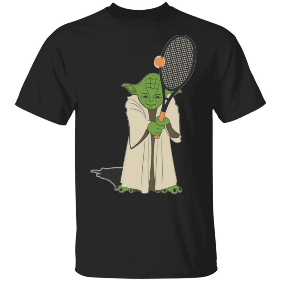 Yoda Tennis Funny Shirt