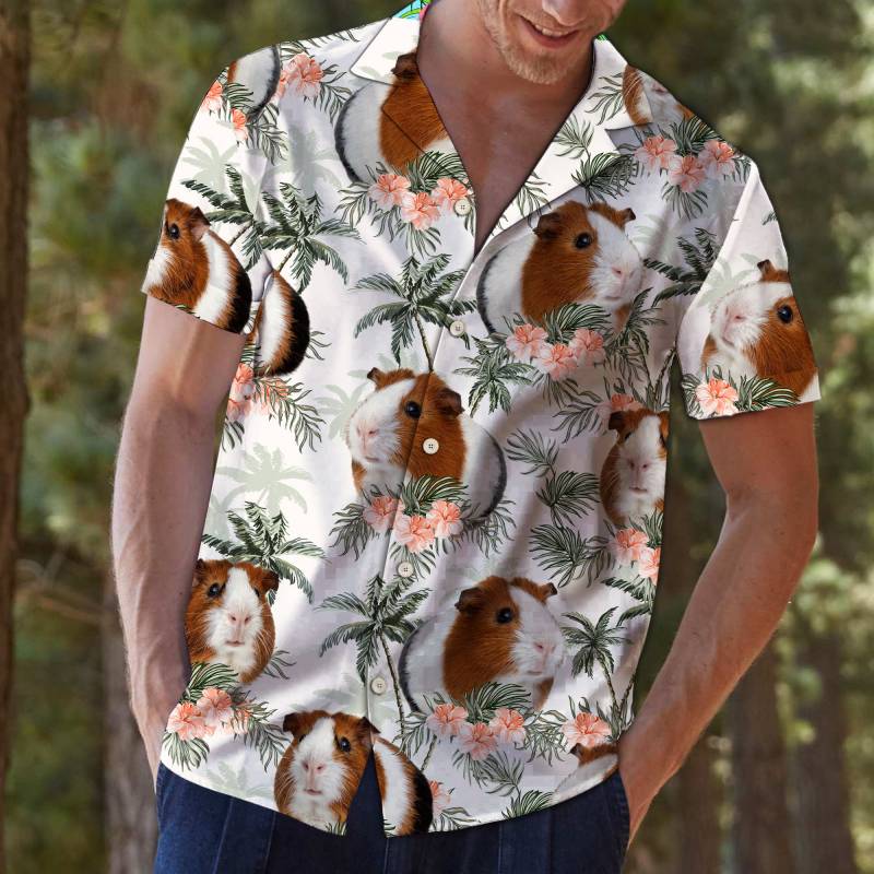 Guinea Pig Tropical Vintage Hawaiian Shirt Ha11275