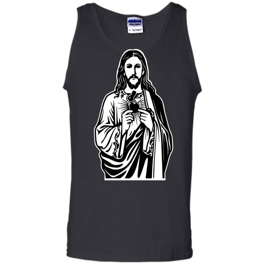 Jesus Bunny Easter T-shirt Tank Top