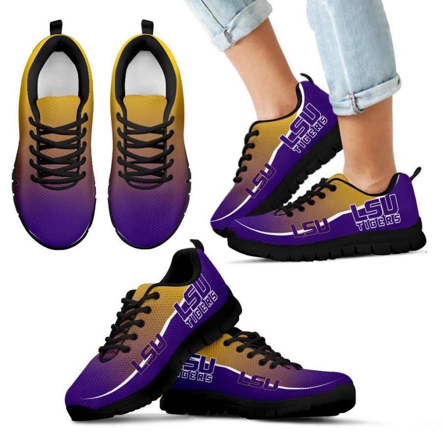 Colorful LSU Tigers Passion Sneakers