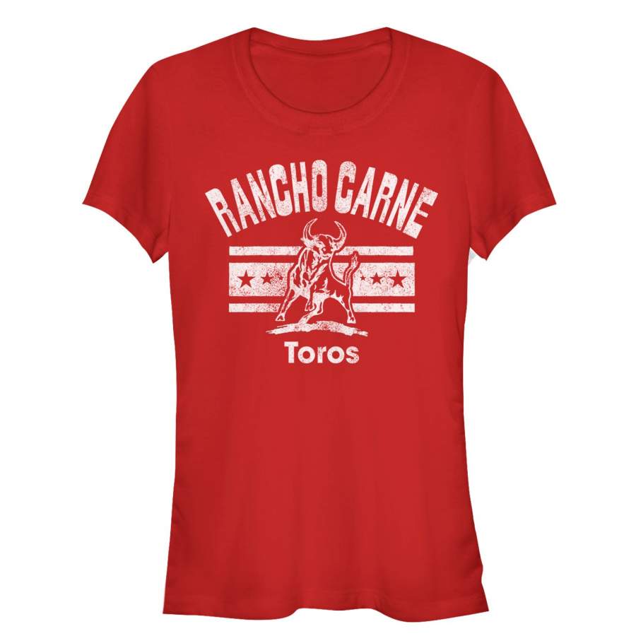 Bring It On Junior’s Rancho Carne Toros Mascot  T Shirt