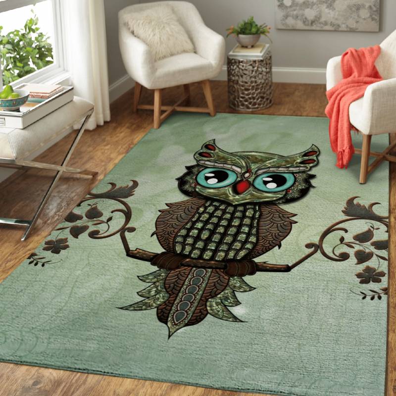 Wonderful owl – Animals Area Rug Carpet