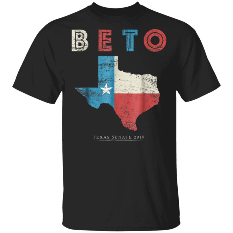 Beto for Texas Senate Election Vintage Map Tshirt