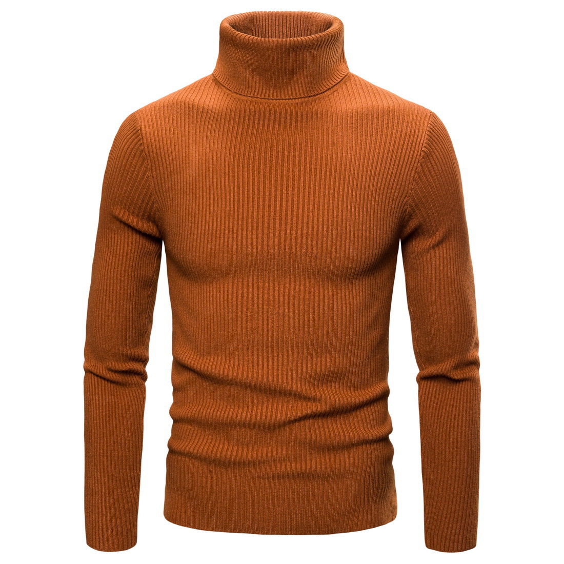 2022 Autumn and Winter Men’s Turtleneck Sweater Male Version Casual All-match Knitted Sweater alx