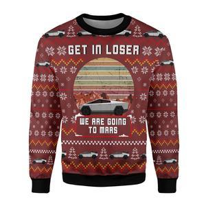 We Are Going To Mars Ugly Christmas Sweater | Unisex | Adult | Us3539