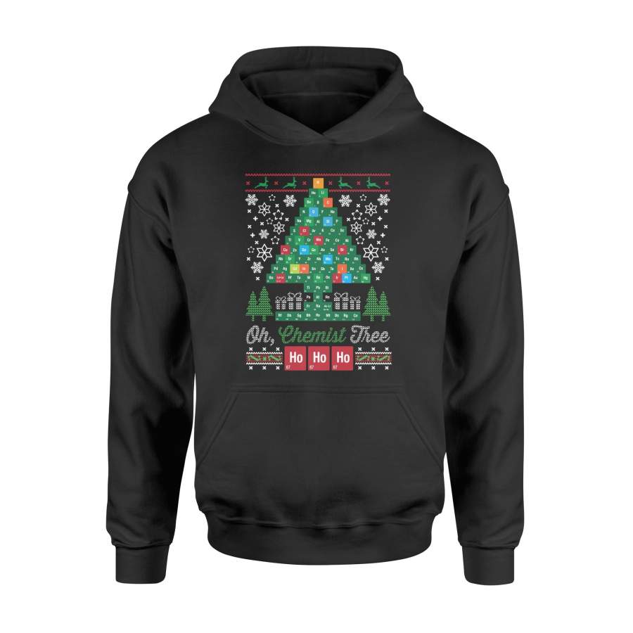 Oh Chemist Tree Merry Christmas Ugly – Standard Hoodie