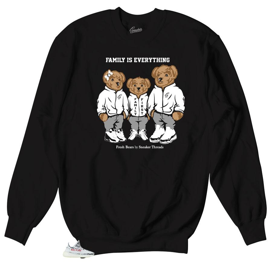 Yeezy Zebra Sneaker Bears Sweater