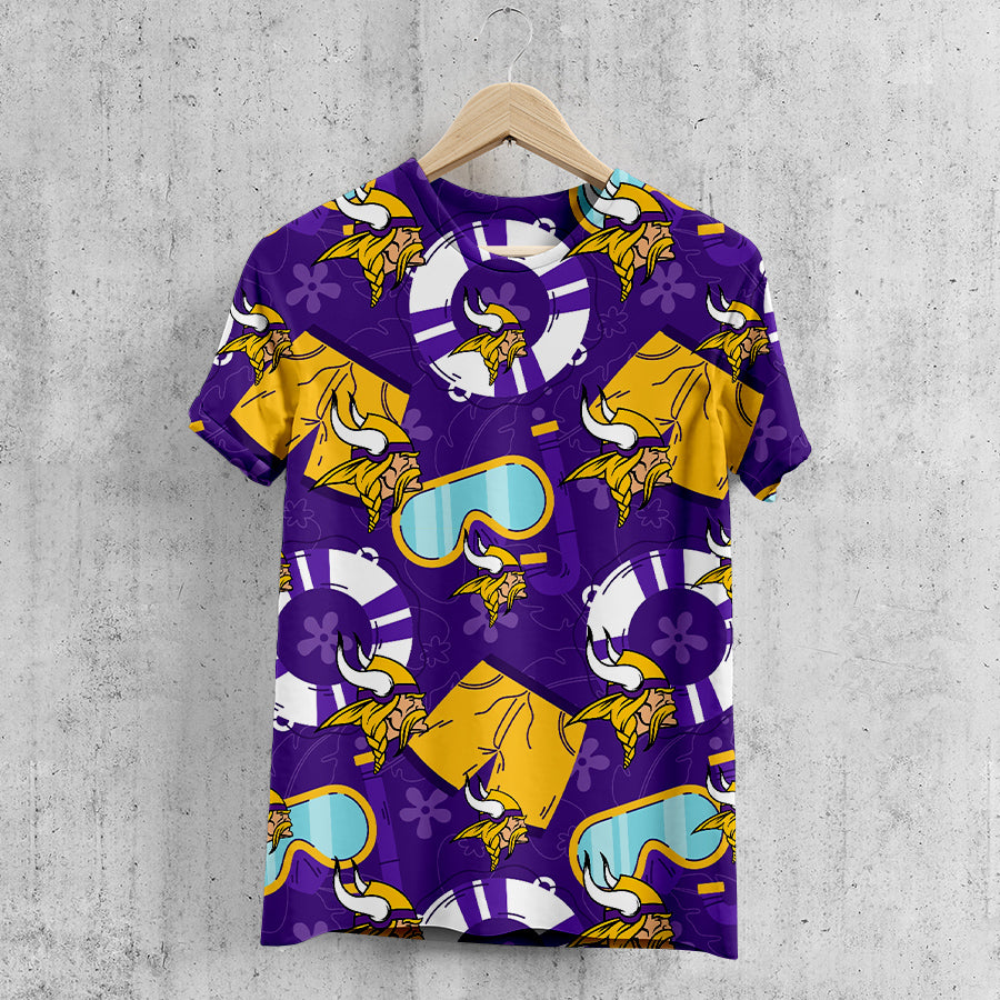 Minnesota Vikings Cool Summer T-Shirt