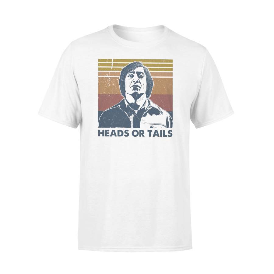 True Crime Heads Or Tails Vintage Retro T-shirt