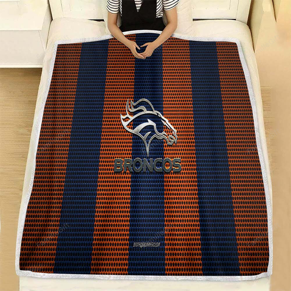 Denver Broncos Fleece Blanket – American Football Club Soft Blanket, Warm Blanket