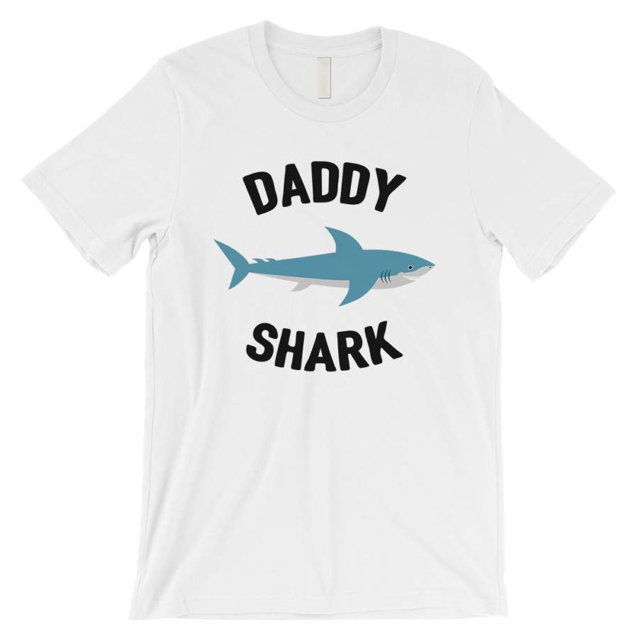 Daddy Mommy Baby Shark Family Matching Outfits Mens T-Shirt