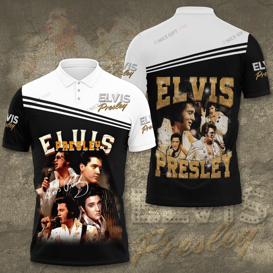 Elvis Presley Polo Shirt 3D 3Ps-C6L9