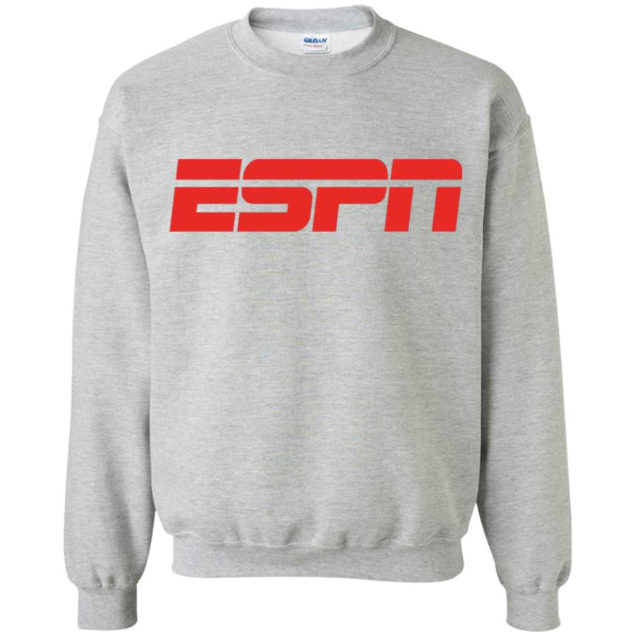 AGR ESPN Logo Crewneck Pullover Sweatshirt