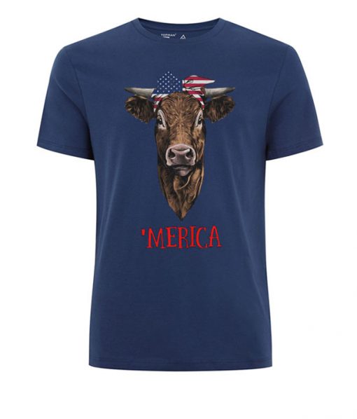 Merica Cow T shirt