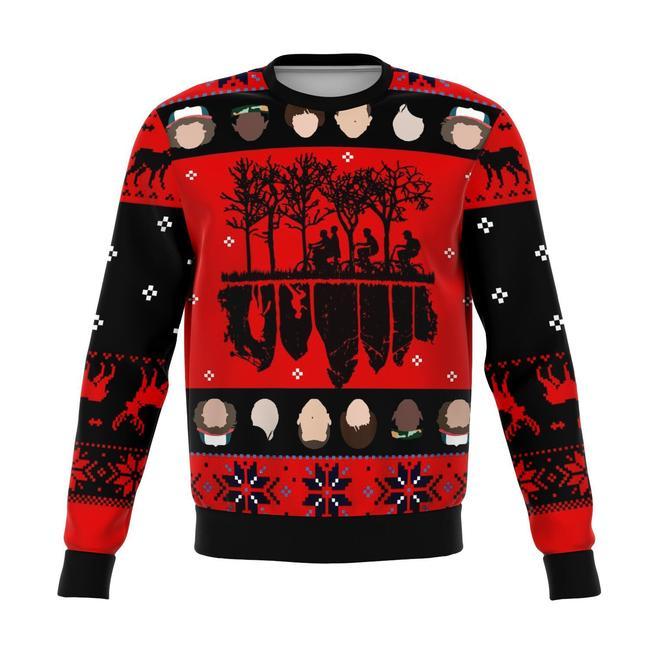 STRANGER THINGS PREMIUM UGLY CHRISTMAS SWEATER – AMAZING GIFT IDEA – THANKSGIVING GIFT