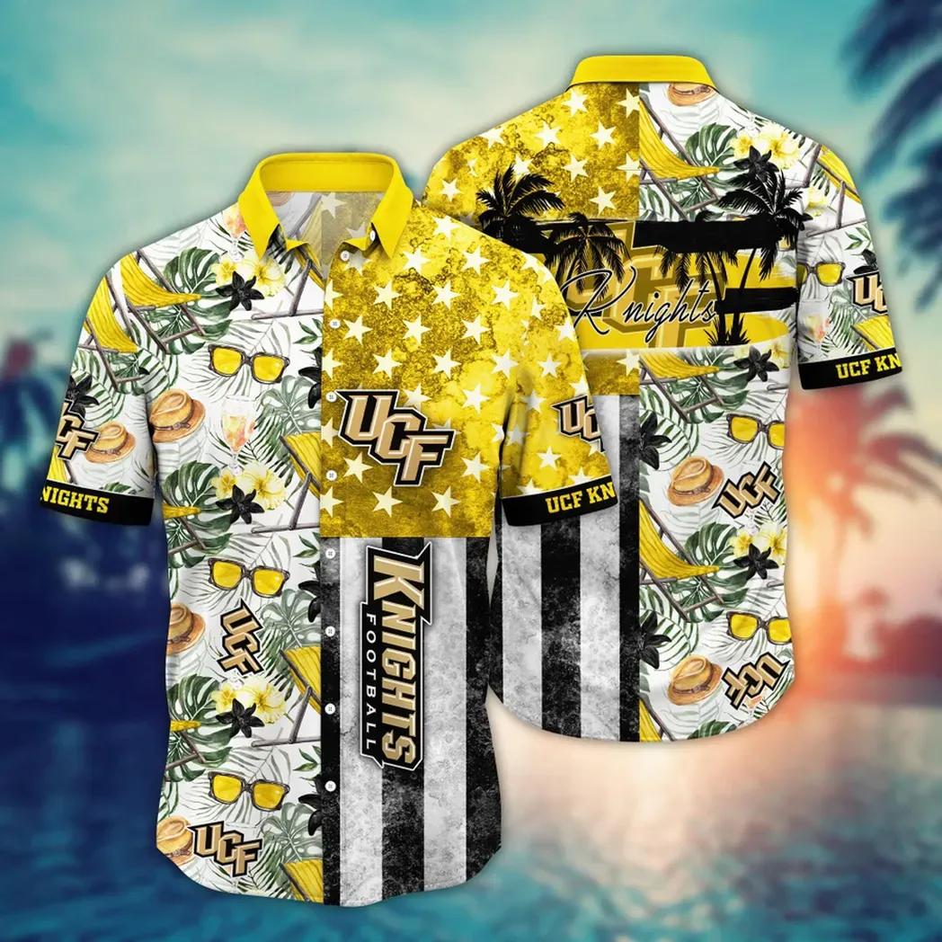 Ucf Knights Ncaa Flower Aloha Hawaiian Shirt 12, Ncaa Hawaiian Shirt