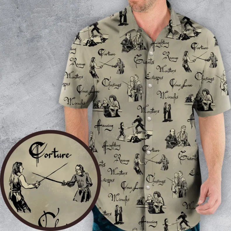 Hencing Fighting The Princess Bride Hawaiian Shirt