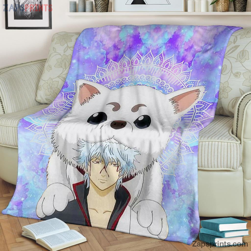 Gintoki And Sadaharu Gintama Blanket