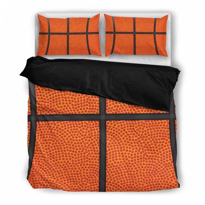 BasketballBlack 3D Customize Bedding Set Duvet Cover SetBedroom Set Bedlinen