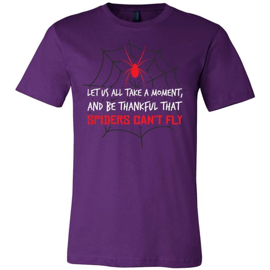 Spider Shirt – Can’t Fly – Animal Lover Gift