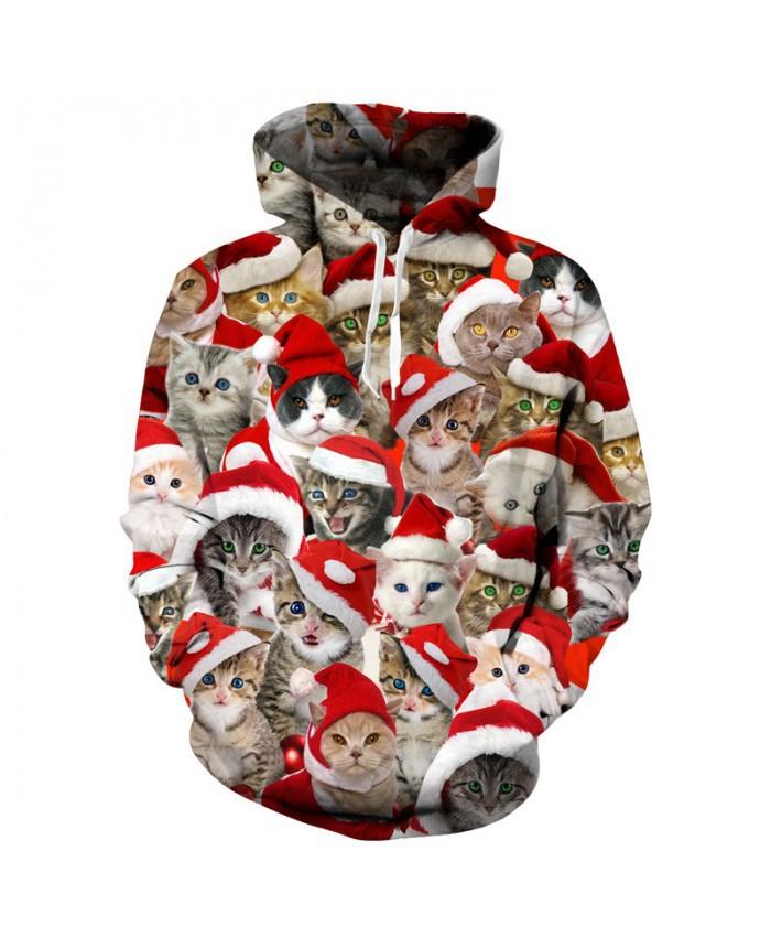 Cute Kitten Cats Christmas 3D All Over Print | For Men & Women | Adult | Ho5627