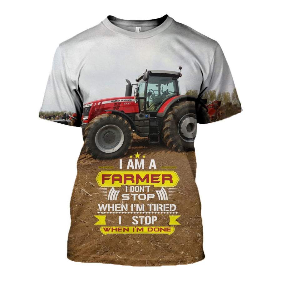 3D Printed Tractor Clothes Barkingtees Fashion