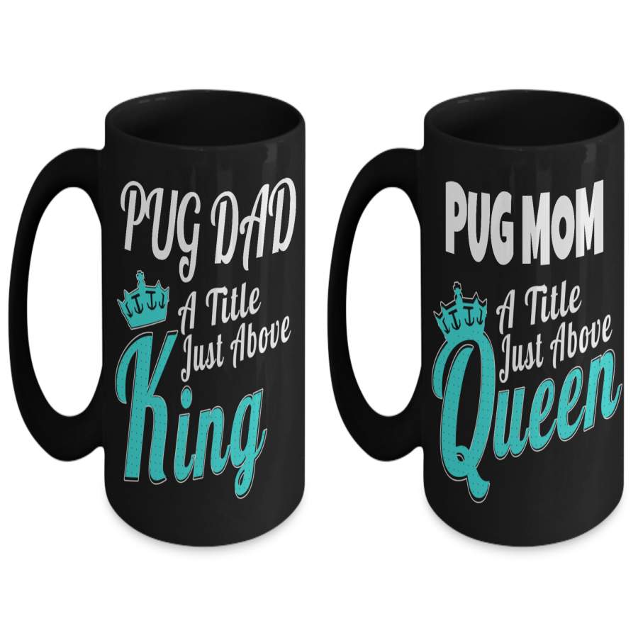 Puppy Supplies Bundle 2 Pack Gift Coffee Mugs – 11 Oz Funny Dog Mugs – Coffee Mug Dog – Gifts For Dad