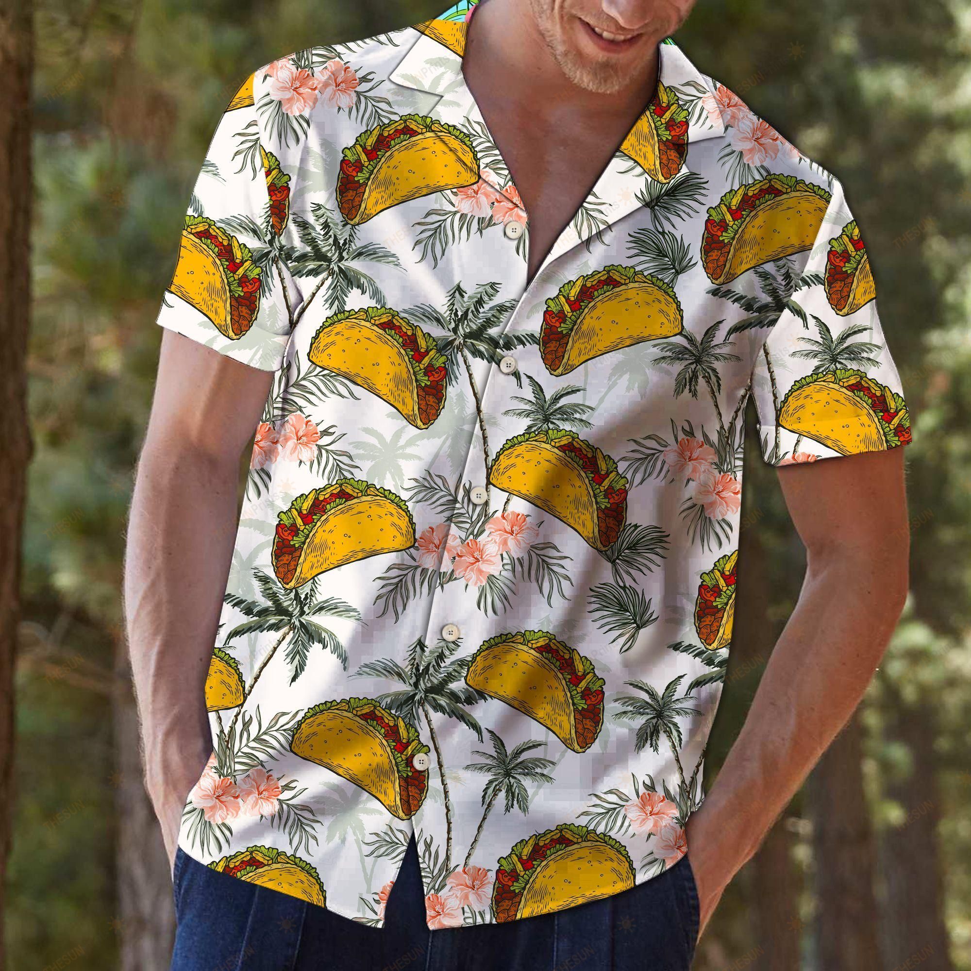 Taco Tropical Vintage Hawaiian Shirt Ha7819