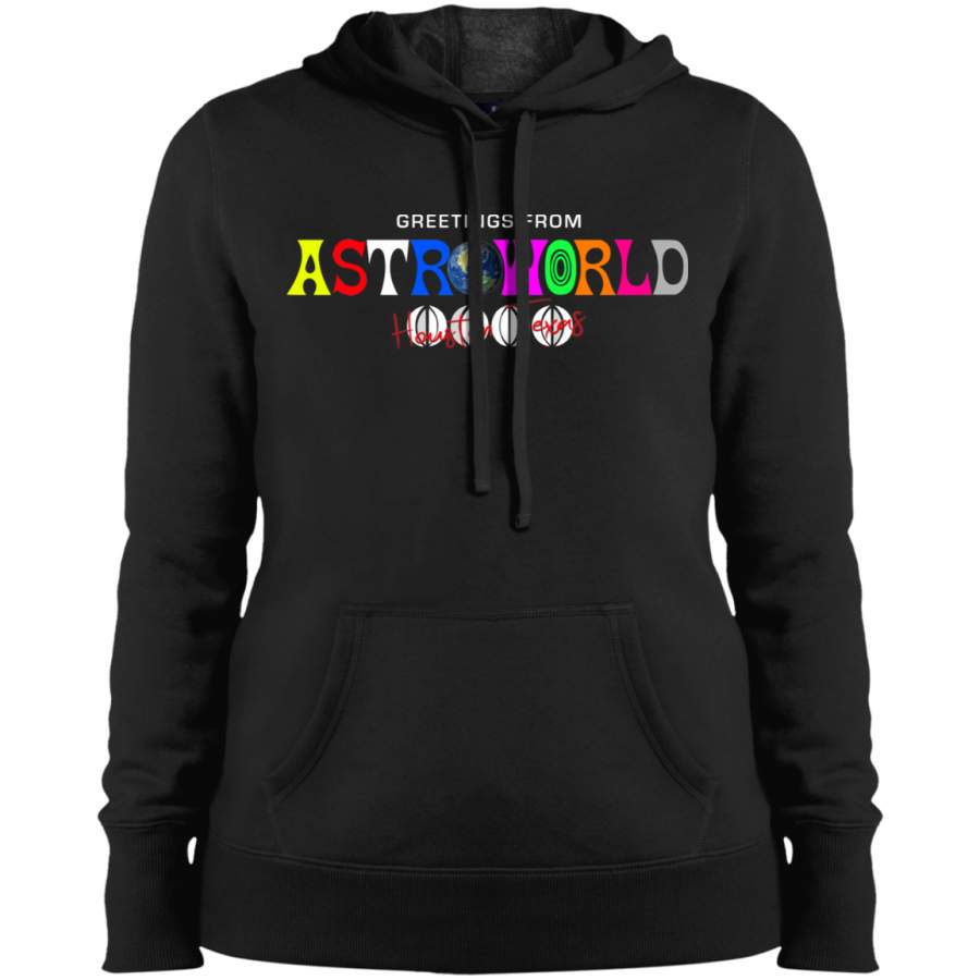 Memo Apparel Astroworld – Houston, Texas Ladies’ Pullover Hoodie