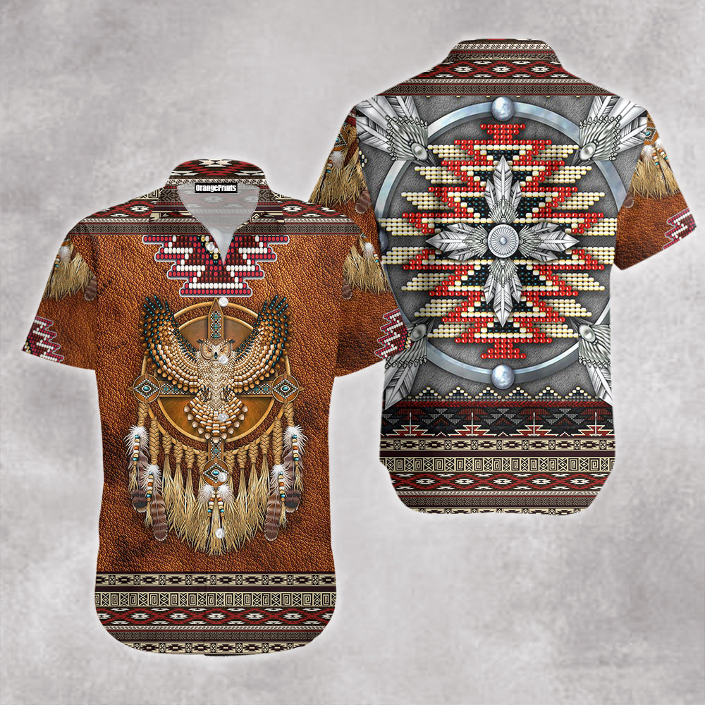 Native American Pattern Aloha Hawaii Shirts For Men Women Ha96454