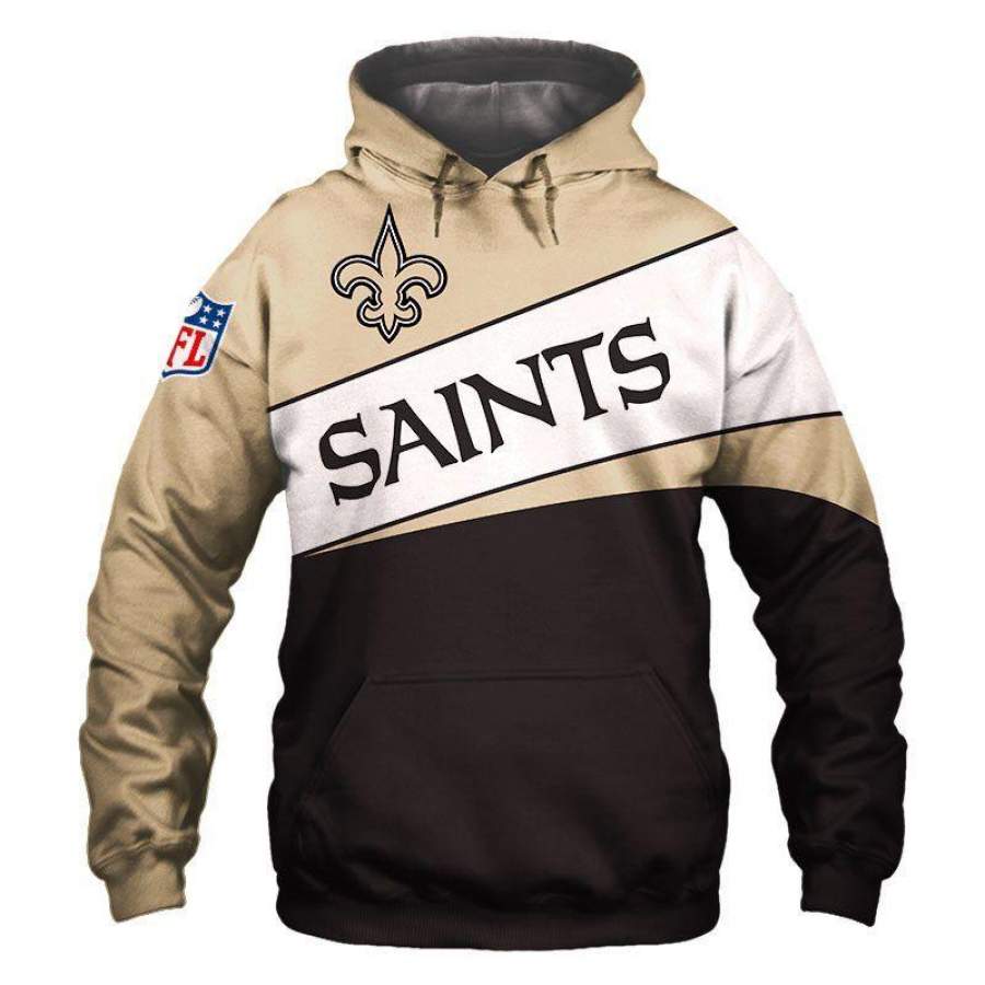 New Orleans Saints Hoodie 3D Style1407 All Over Printed