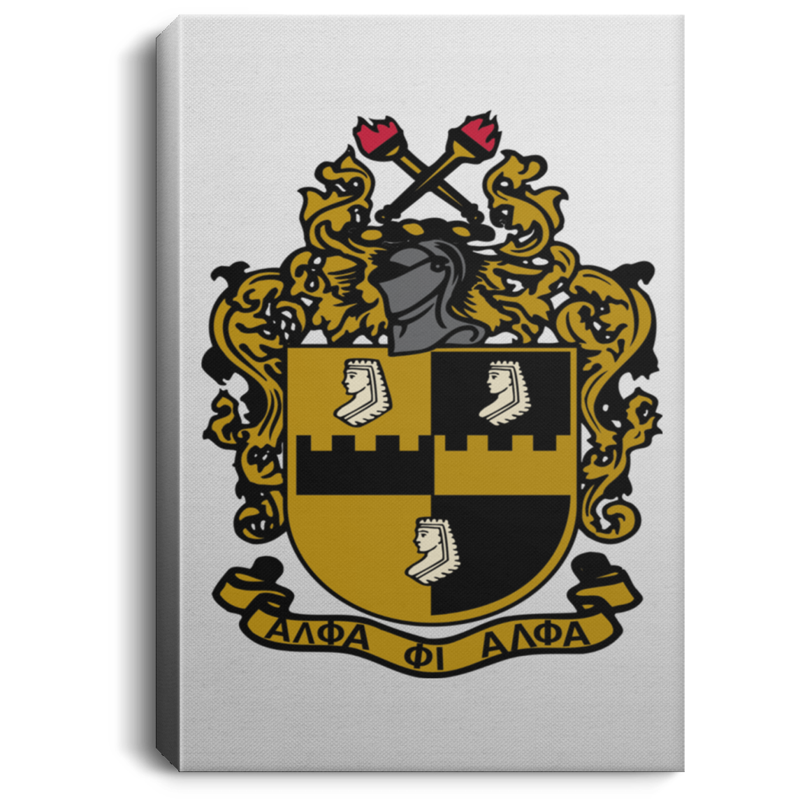 Alpha Phi Alpha Canvas Art