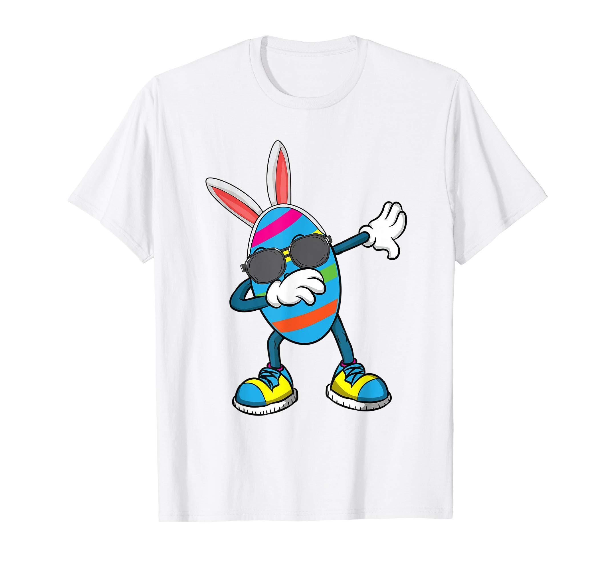 Dabbing Easter Egg Bunny Shirt Cute Egg Hunter Gifts Tee