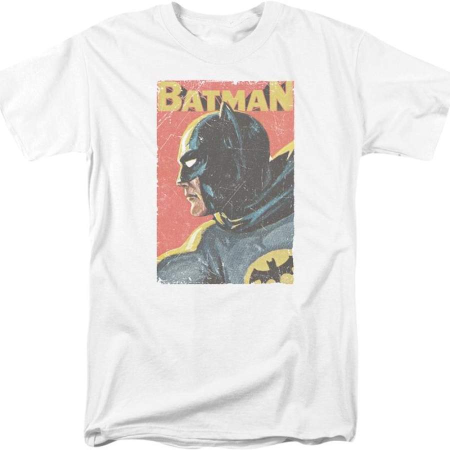 Vintage Art Batman T-Shirt