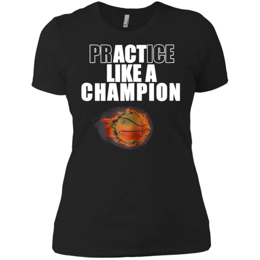 AGR Act like a champion Ladies T-Shirt