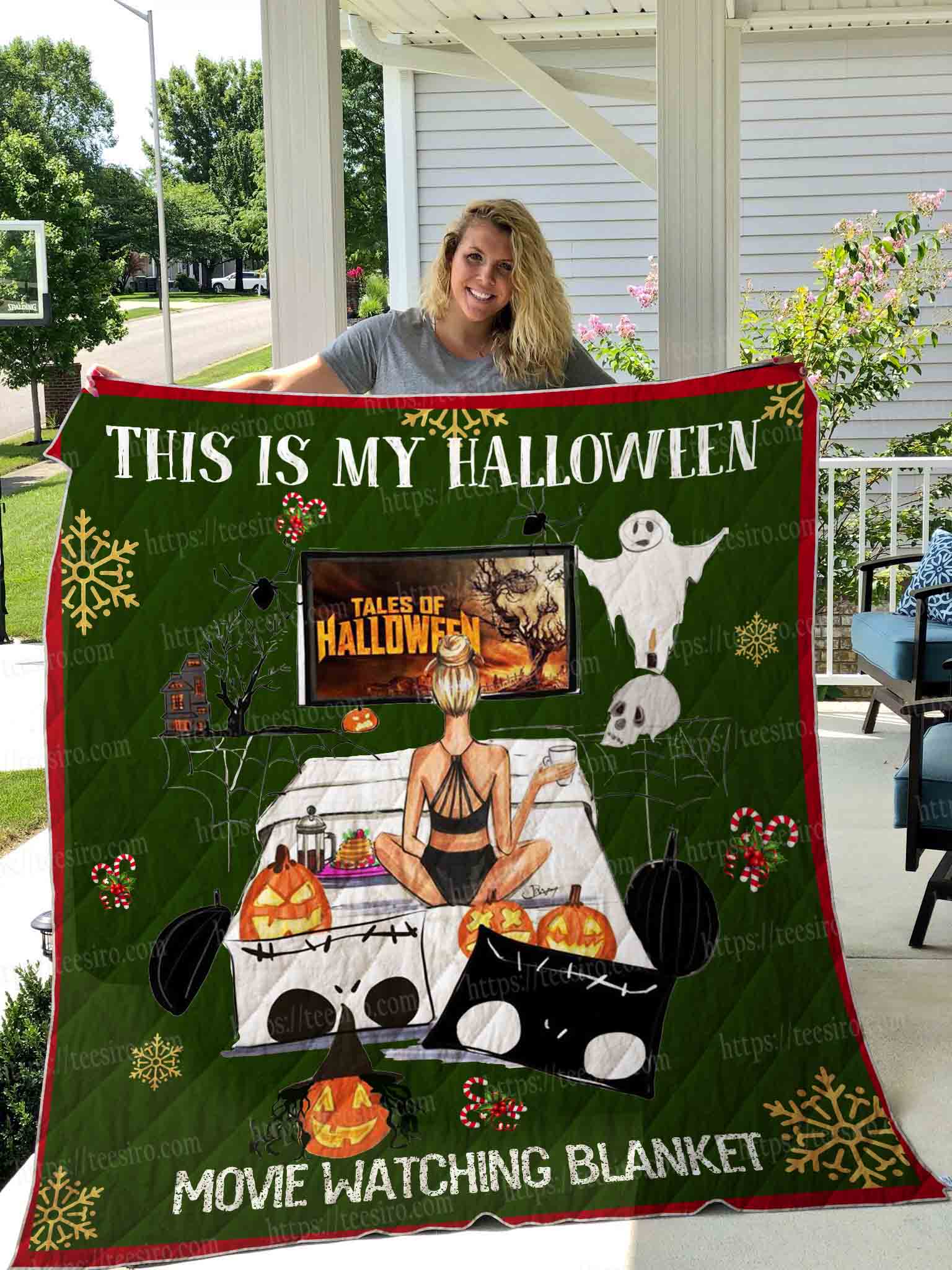 Halloween Quilt Blanket 03