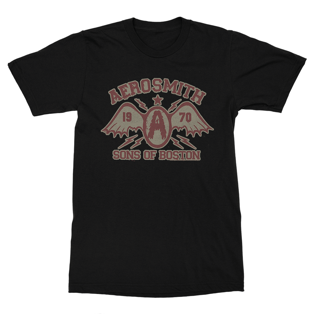 Aerosmith Merch Sons Of Boston T-Shirt